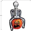 Beistle Inflatable Cooler – Drink Containers for Parties, Beverage Cooler, Spooky Decor: Halloween(Skeleton Party Pooper Cooler)
