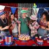 Beistle Inflatable Statue of Liberty Crown & Torch, Patriotic Party Accessories, 4th July Outfit for Parades Events, Crown—22¼” Torch—17½”