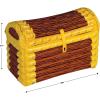 Beistle Inflatable Treasure Chest Coolers, 3 Pack, 17” x 24”, Each Holds Approx. 48 12oz. Cans – Drink Cooler, Pirate Party Decorations, Pirate Decorations, Inflatable Cooler for Parties