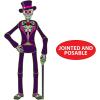 Beistle Jointed Day Of The Dead Decorations Poseable Male Skeleton Cut Out For Dia De Los Muertos Party Supplies Celebrations, Celebrating With You Since 1900