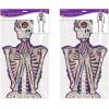 Beistle Jointed Day of the Dead Photo Prop Backdrops, 4′ 7″ Tall, Set of 2- Dia de los Muertos Mexican Party Wall Decorations