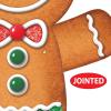 Beistle Jointed Gingerbread Man, 3’- Christmas Wall Decorations, Unique Gingerbread House Décor for Holiday Parties, Winter Wonderland Seasonal Accent for Homes and Classrooms