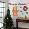 Beistle Jointed Gingerbread Man, 3’- Christmas Wall Decorations, Unique Gingerbread House Décor for Holiday Parties, Winter Wonderland Seasonal Accent for Homes and Classrooms