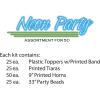 Beistle Neon Party Assorted for 50