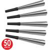 Beistle New Year 2024 Assortment for 50 People Party Favors and Supplies, NYE Photo Booth Props, Made in USA Since 1900, One Size, Silver/Black