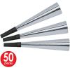 Beistle New Years Hats, One Size, Black/Silver