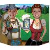 Beistle Oktoberfest Couple Photo Props 2 Piece, 37″ x 25″, Multicolored