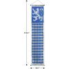 Beistle Oktoberfest Door Cover(Oktoberfest Velvet Lame Door Panel)