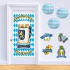Beistle Oktoberfest Velvet-Lame Door Panel, 12.25″ x 4′ 8.5″(Oktoberfest)