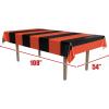 Beistle Orange & Black Stripes Tablecover(Orange & Black Stripes)