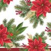 Beistle Orange & Black Stripes Tablecover(Poinsettia)