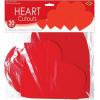 Beistle Packaged Printed Cupid Cutouts(Pkgd Printed Heart Cutouts – Assorted Sizes (20-Pack))