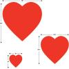 Beistle Packaged Printed Cupid Cutouts(Pkgd Printed Heart Cutouts – Assorted Sizes (20-Pack))