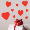 Beistle Packaged Printed Cupid Cutouts(Pkgd Printed Heart Cutouts – Assorted Sizes (9-Pack))