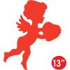 Beistle Packaged Printed Cupid Cutouts(Printed Cupid Cutout – 13″ (36-Pack))