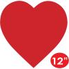 Beistle Packaged Printed Cupid Cutouts(Printed Heart Cutout – 12″ (36-Pack))