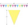 Beistle Pastel Pennant Banner(1)
