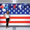 Beistle Patriotic Stars Backdrop(Patriotic Stars)