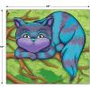 Beistle Pin The Smile On The Cheshire Cat Games, 6-Pack Party Poster Set- Fun Alice in Wonderland-Themed Activity for Birthdays, Tea Parties & Fantasy Events, 16” x 18”