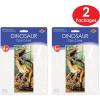 Beistle Plastic Dinosaur Door Covers, 6′ x 30″, Set of 2 – Dino Themed Party Supplies, Prehistoric Decorations, Tyrannosaurus Birthday Celebration Wall Backdrop & Decor(Dinosaur – 2 Pack)