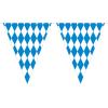 Beistle Plastic Oktoberfest Bavarian Pennant Banner For German Theme Party Supplies
