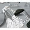 Beistle Platinum Assortment for 50 People- New Year’s Eve Party Supplies Photo Booth Props – Hats, Tiaras, Horns, Noisemakers, Necklaces, One Size, Silver/Black/White