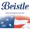 Beistle Plush Hats, Novelty Party Hats for Birthday & Holiday Theme Parties, Funny American Patriotic Plush Hats for Events(Patriotic Tall Top)