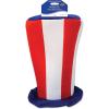 Beistle Plush Hats, Novelty Party Hats for Birthday & Holiday Theme Parties, Funny American Patriotic Plush Hats for Events(Patriotic Tall Top)