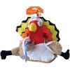 Beistle Plush Touchdown Turkey Hat(Chef Turkey)