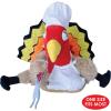 Beistle Plush Touchdown Turkey Hat(Chef Turkey)