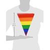 Beistle Pride Flag Pennant Banner – 2 Pack, All-Weather 2-Sided Printed Pennants, Progress Pride Rainbow Garlands, Streamers for Parades, Festivals, Community Events & Outdoor Celebrations, 9” x 10’(1)