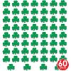 Beistle Printed Shamrock Cutouts 60 Piece, 5″, Green