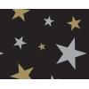 Beistle Starry Night Sky Backdrop, Awards Night Decor & Hollywood Decorations for Parties & Gatherings, Insta-Theme Nighttime Star Background, 4′ x 30′(Star)