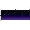Beistle Starry Night Sky Backdrop, Awards Night Decor & Hollywood Decorations for Parties & Gatherings, Insta-Theme Nighttime Star Background, 4′ x 30′(Starry Night)