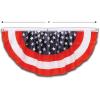 Beistle Stars & Stripes Fabric Bunting