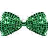 Beistle Suspenders and Bow Tie(Green Glitz ‘N Gleam Bow Tie – (4 Pack))