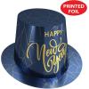 Beistle Unisex 12 Piece Midnight New Year’s Hats,(Navy Blue/Gold)