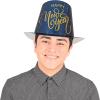 Beistle Unisex 12 Piece Midnight New Year’s Hats,(Navy Blue/Gold)