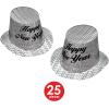 Beistle Unixex-Adult New Years(Black/Silver)