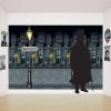 Beistle Victorian Townscape Backdrop(Victorian Townscape)