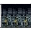 Beistle Victorian Townscape Backdrop(Victorian Townscape)