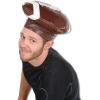 Beistle Vinyl Football Hat, Adult Novelty Headwear for Fantasy Sports Events, Game Day Celebrations, Tailgates, School Spirit Rallies, and Football-Themed Party Accessory, One Size