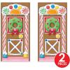 Beistle Winter Door Cover(Gingerbread House – 2 Piece)