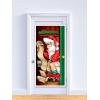 Beistle Winter Door Cover(Santa Restroom)