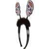 Day of The Dead Sugar Skull Headbands, Multicolored Pack of 3
