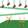 Fanci-Fetti Footballs (brown) Party Accessory (1 count) (1 Oz/Pkg)(1 pack)