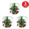 Football Mini Cascade Centerpieces 3 Piece Sports Decorations Game Day Party Supplies Tableware