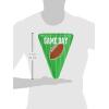 Game Day Football Plates (triangular-shaped) (8/Pkg)