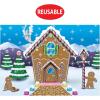 Gingerbread House Fabric Backdrop