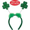 Glittered Shamrock Boppers – Green